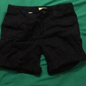 Dark blue shorts